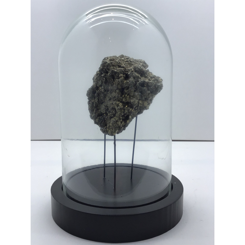 kristal bergkristal goudkleurig in stolp 14x21