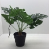 kunstplant in pot 28cm monsteria klein