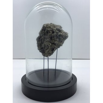 kristal bergkristal goudkleurig in stolp 14x21