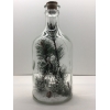 fles met kerstboom 13x32
