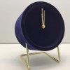 klok blue velvet goud 10x17
