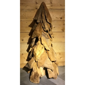 Kerstboom teak 45x110cm