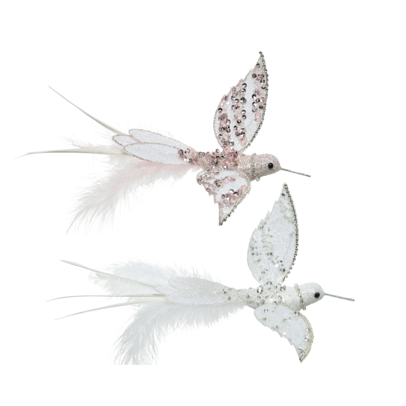 vogel kolibrie foam clip assortiment 18x22x5