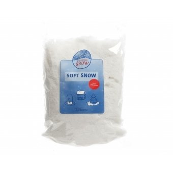 sneeuwkleed zacht 100%PE wit 200 gram