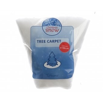 boomkleed polyester wit dia 100cm