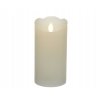 kaars led wax flakkerend creme 7.5x15cm