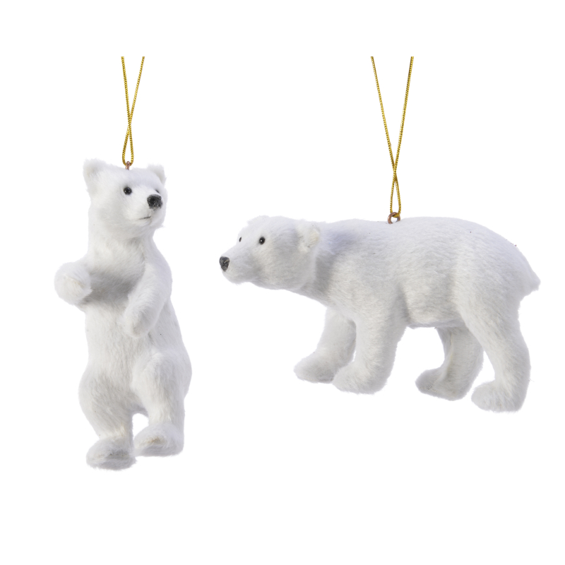 ijsbeer pluche hang 2 ass wit