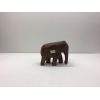 olifant mangohout bruin 15x11