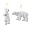 ijsbeer pluche hang 2 ass wit