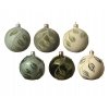 kerstbal glas tak assortiment 8cm