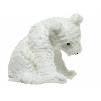 ijsbeer pluche zittend 27x31x27