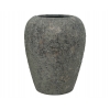 vaas terracotta structuur grijs 27x27x45