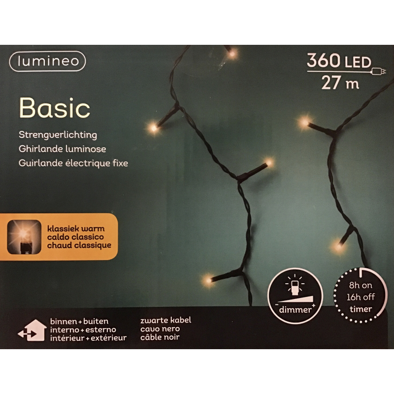 verlichting basic 360 led 27m
