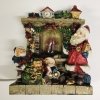 tafereel kerstman met flikkerlicht 16x16