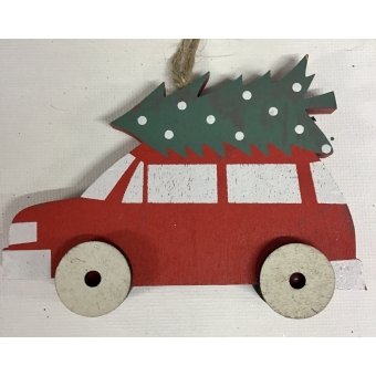 hanger auto hout 7x10