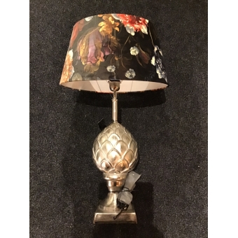 lamp velvet artischok inclusief lampenkap 77cm