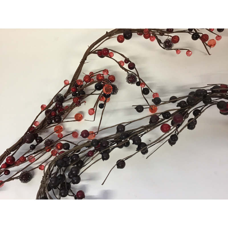 kerstslinger bessen 120cm