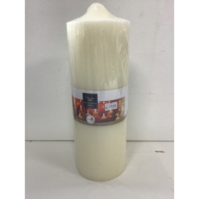 kaars kerkkaars 240uur 10x30