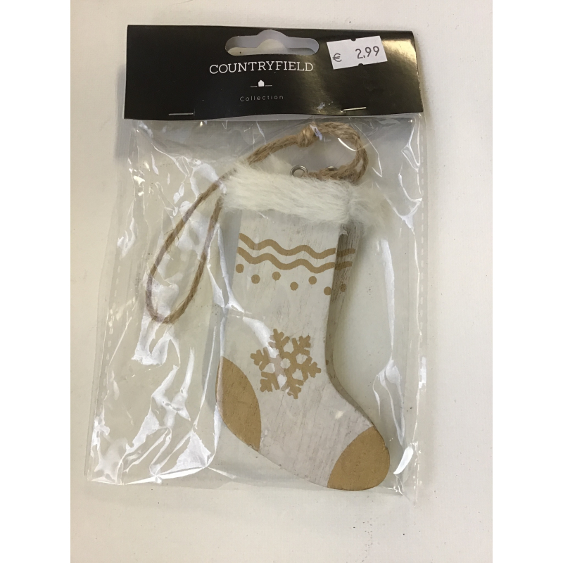 sok hanger van hout 2 stuks 8cm