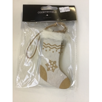 sok hanger van hout 2 stuks 8cm