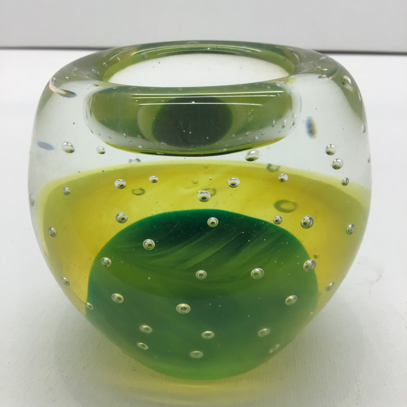 glasbol waxine groen 9x9