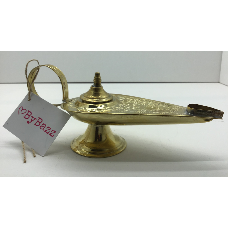 olielamp aladin goud 19x8