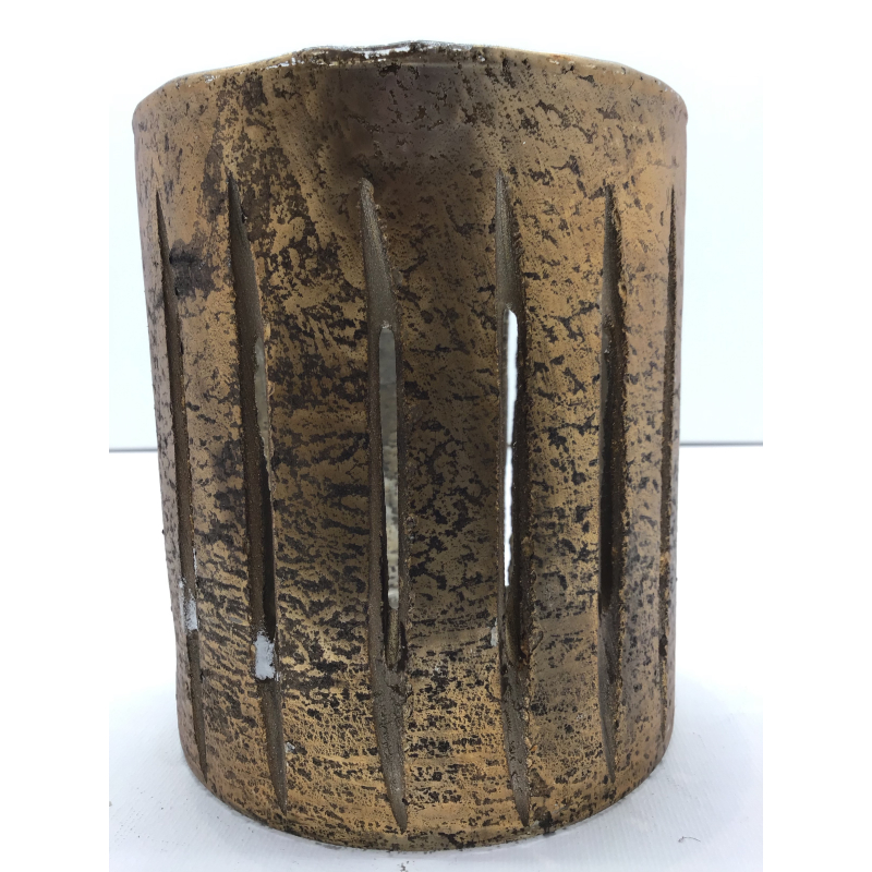 windlicht goud open spleten 15diax20