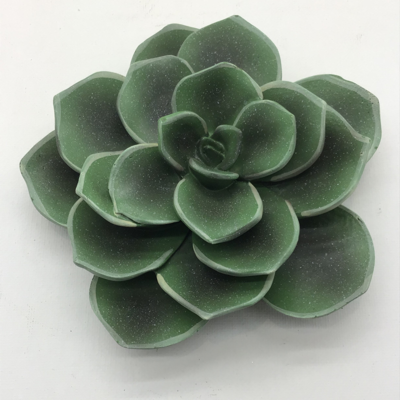 bloem wand bloem groen 13x6