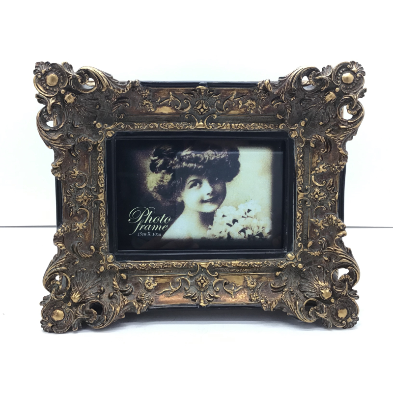 fotolijst goud barok 25x19 foto 15x10