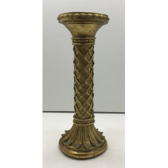 kaarsenhouder goud 10x25