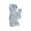 teddybeer led acryl jong koel wit 80L 23x23x40cm