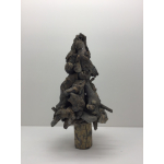 Kerstboom hout greywash 33cm