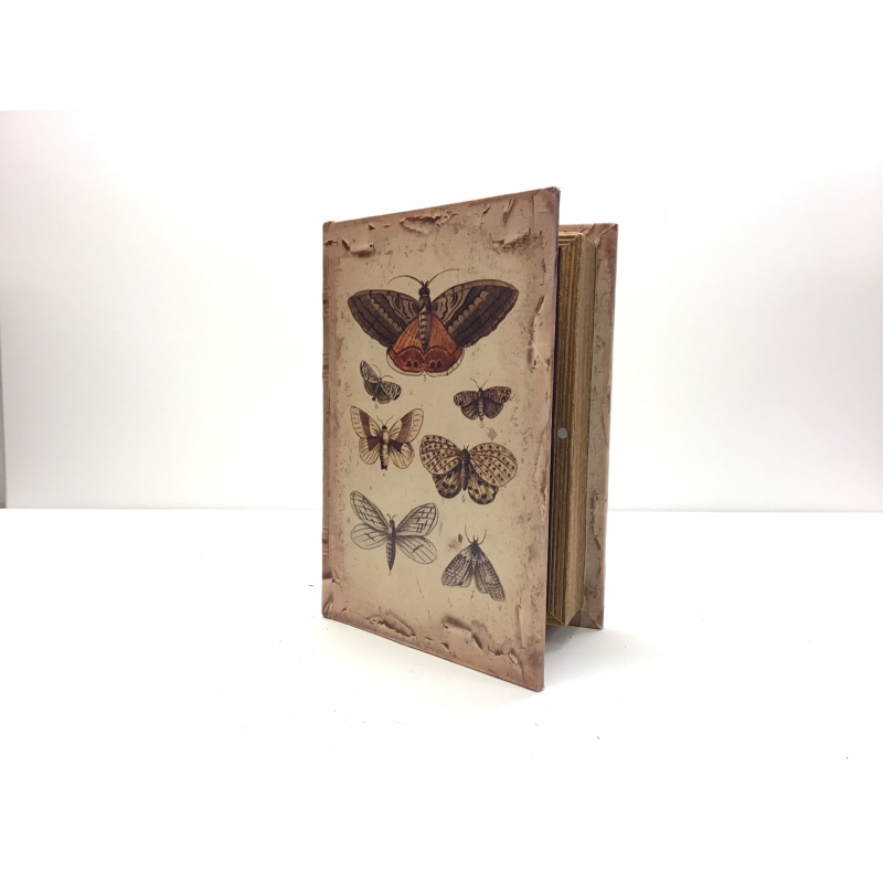 boek doos vlinder 14x20x4