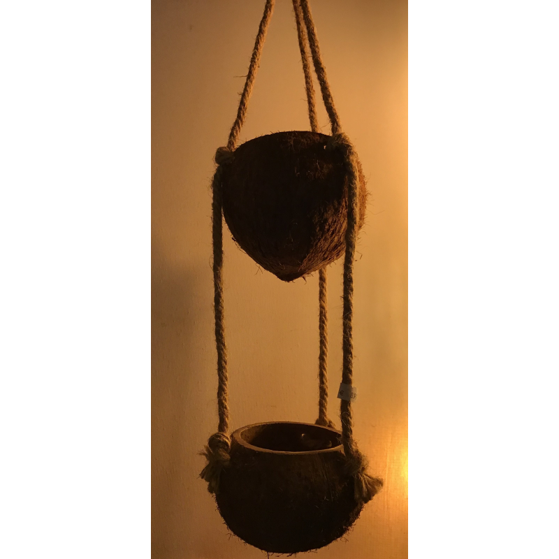 KOKOSNOTEN AAN TOUW HANGER 2 stuks 