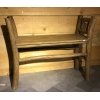 Bank teak 80x88x30cm